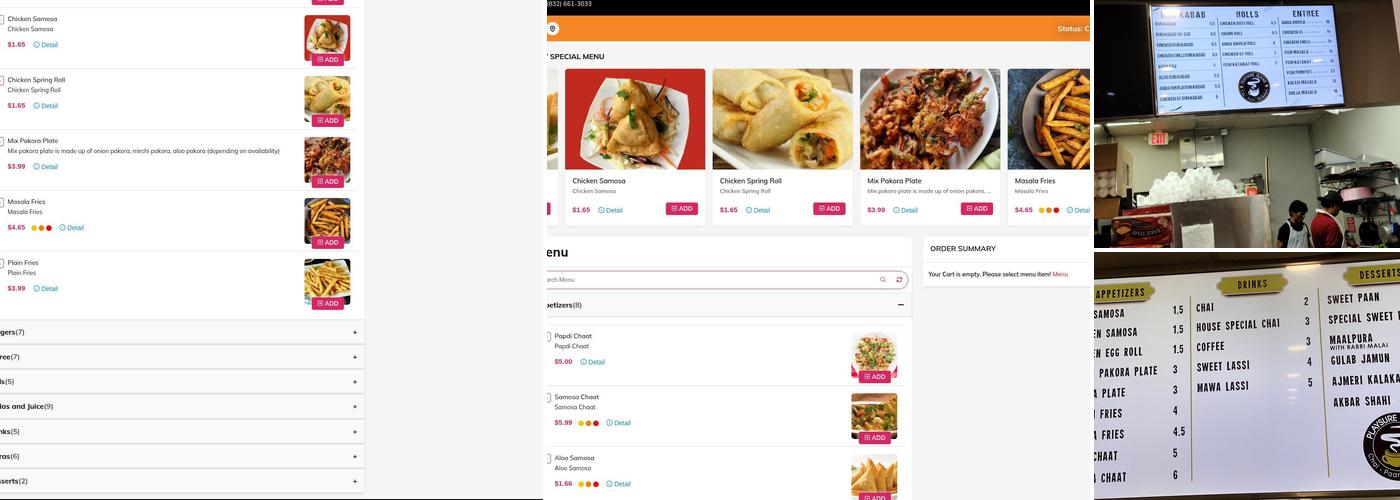 Playsure Island Menu