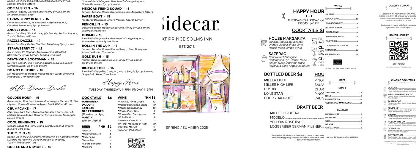 Sidecar Menu