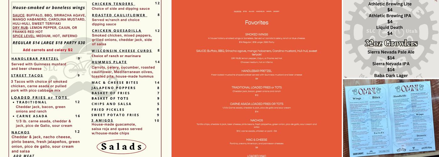 Handle Bar Menu