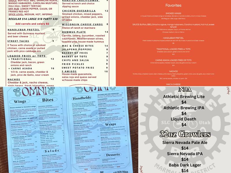 Handle Bar Menu