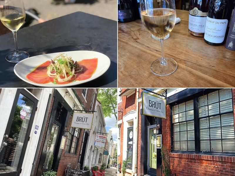 BRUT Champagne & Wine Bar 118 S Royal St ste 200, Alexandria