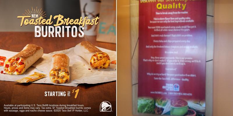 Taco Bell Menu