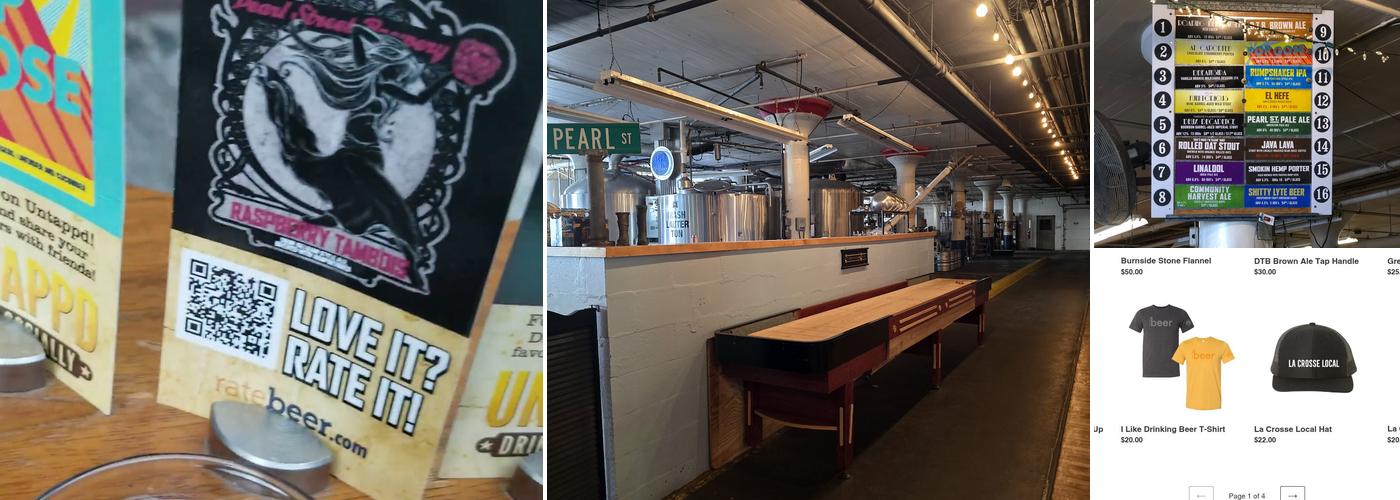 Pearl Street Brewery Menu