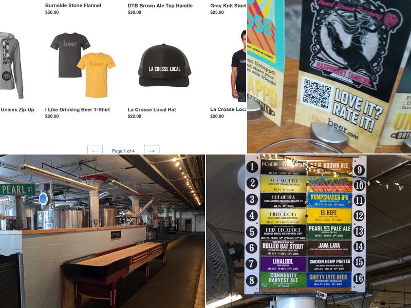 Pearl Street Brewery Menu