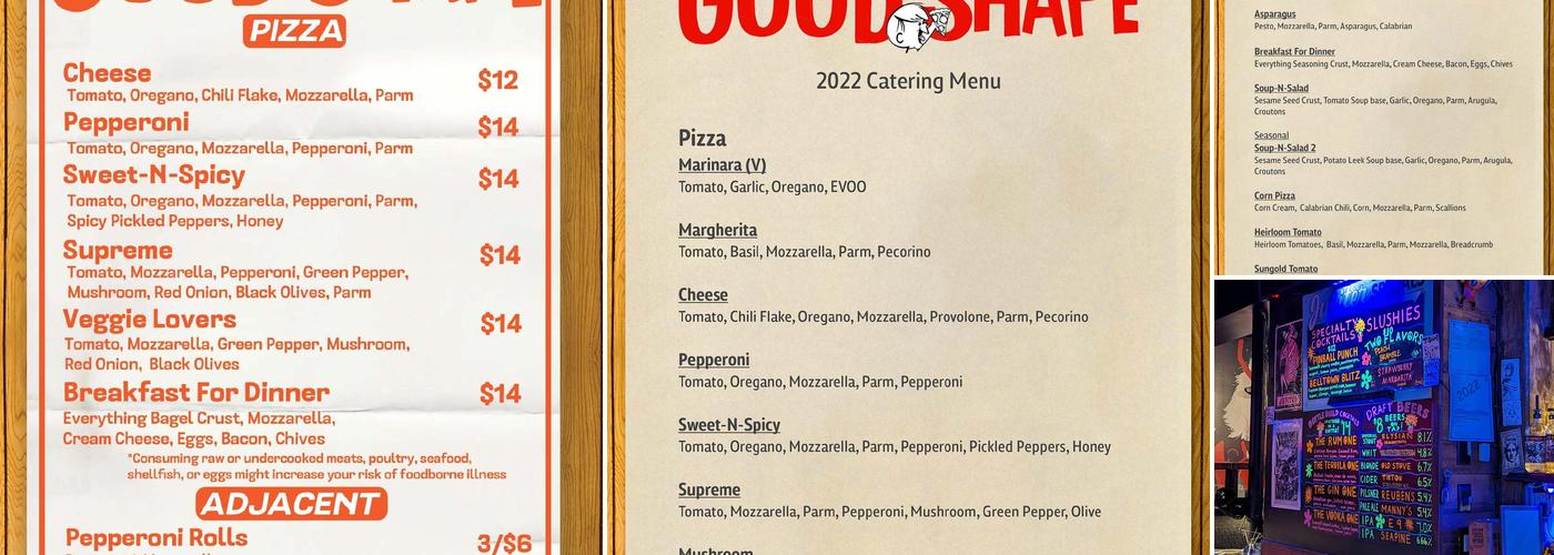 Jupiter Bar Menu