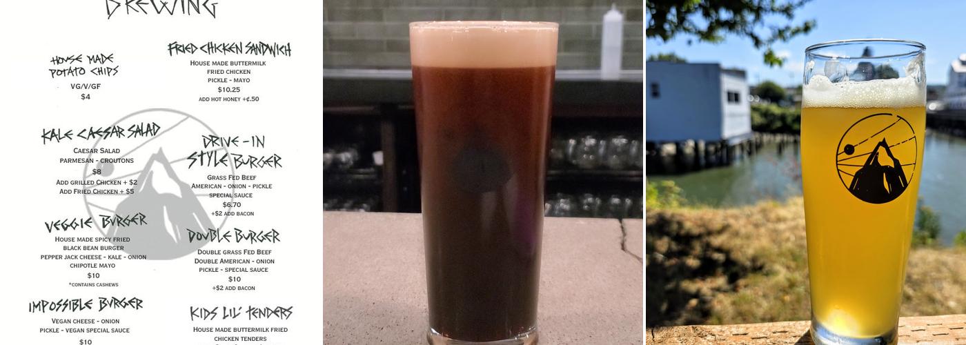 Structures Brewing Menu