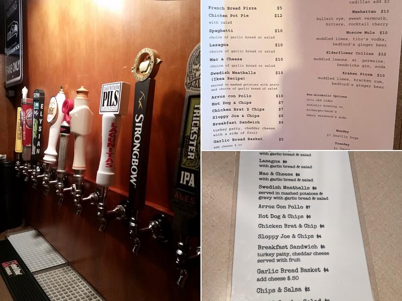 Old Fifth Avenue Tavern Menu