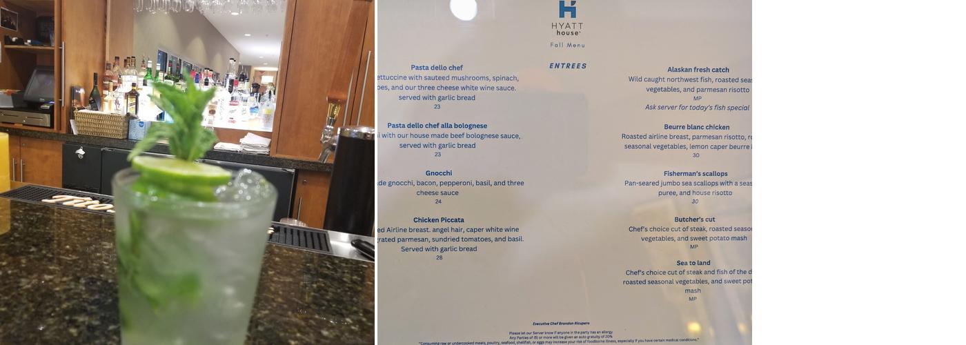 H Bar Menu