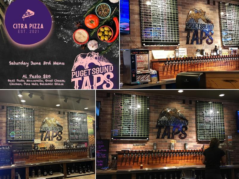 Puget Sound Taps Menu