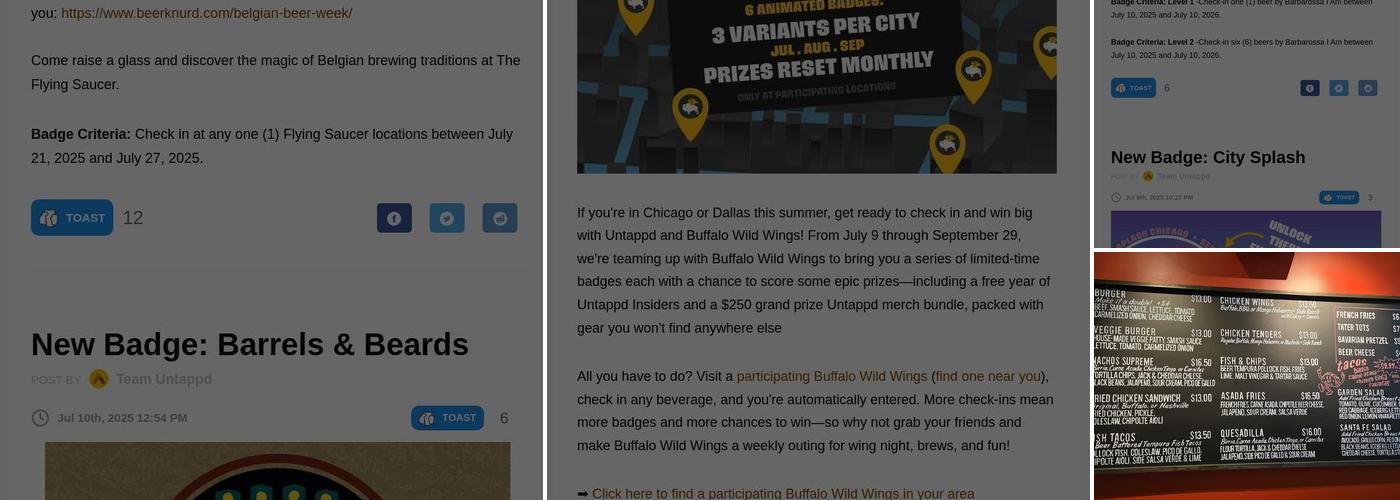 Arts District Brewing Company Menu