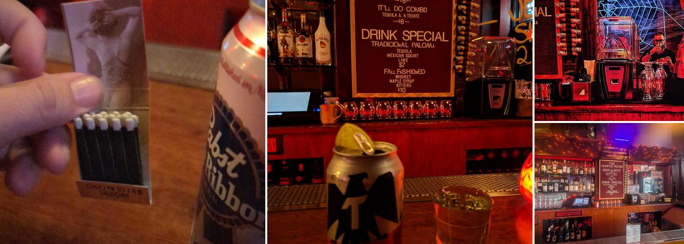 The Rumpus Room Menu