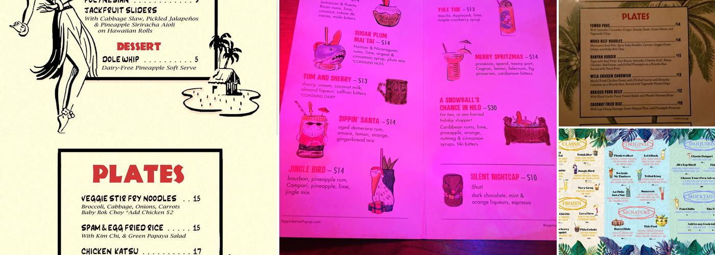 The Jungle Bird Menu