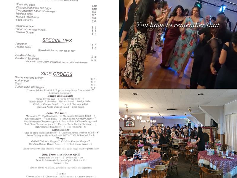 The Shipyard Banquet Hall & Catering Menu