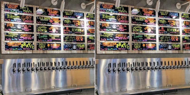 Bottle & Pint Menu