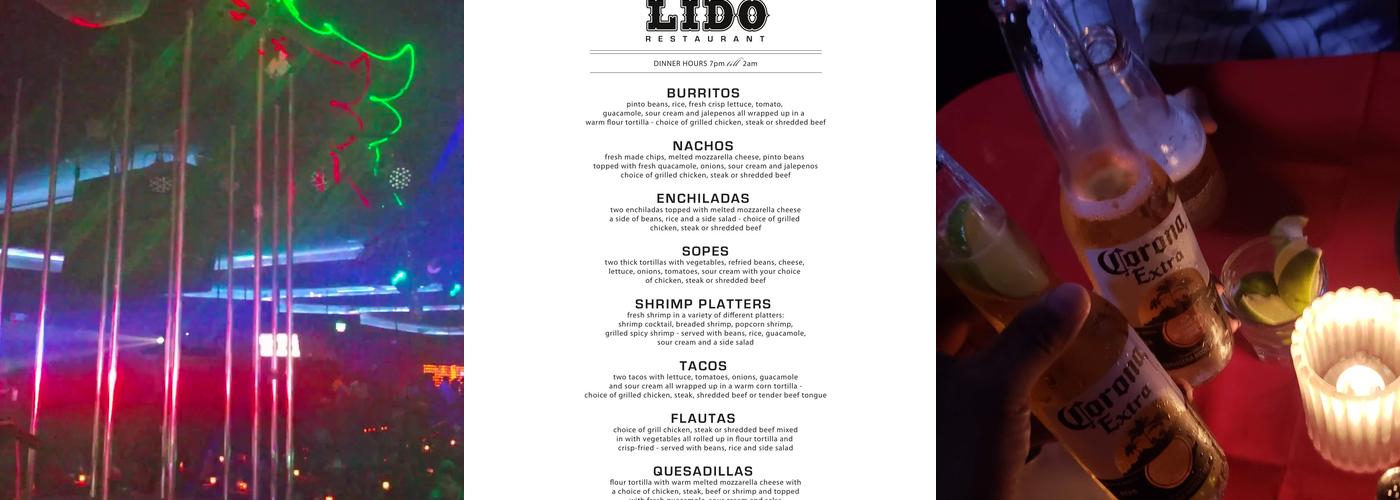 Lido Menu
