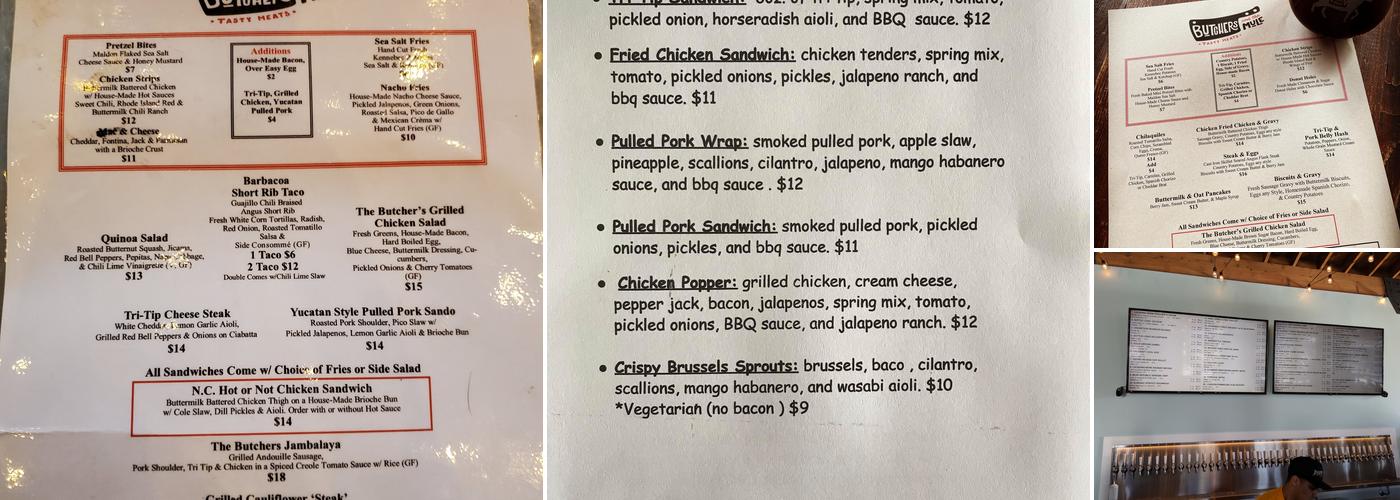 Beer Mule Bottle Shop + Pour House Menu