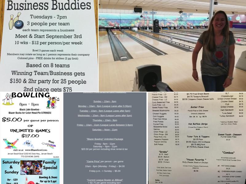 Jensen Beach Bowl Menu