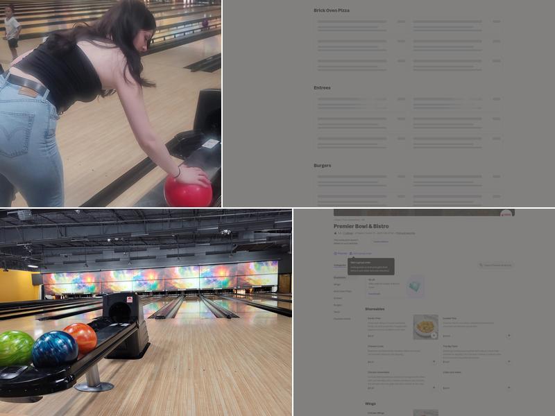 Premier Bowl & Bistro Menu