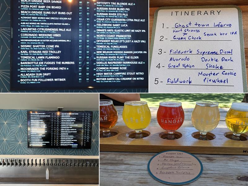 The Hangar - Taproom & Bottle Shop Menu