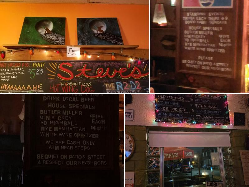 Tick Tock Tavern Menu