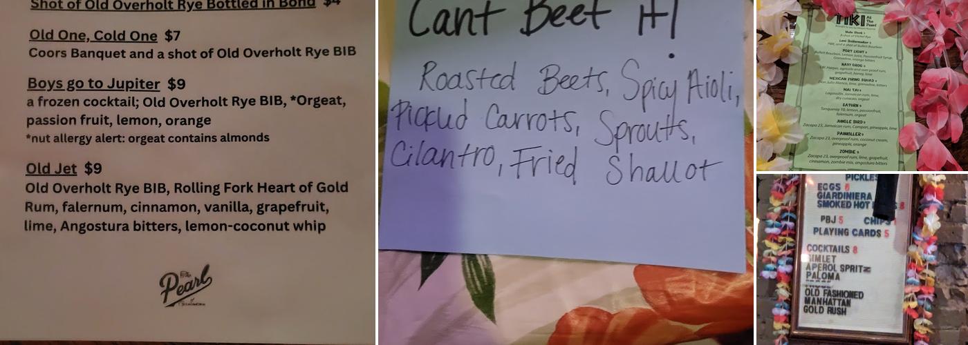 The Pearl Of Germantown Menu