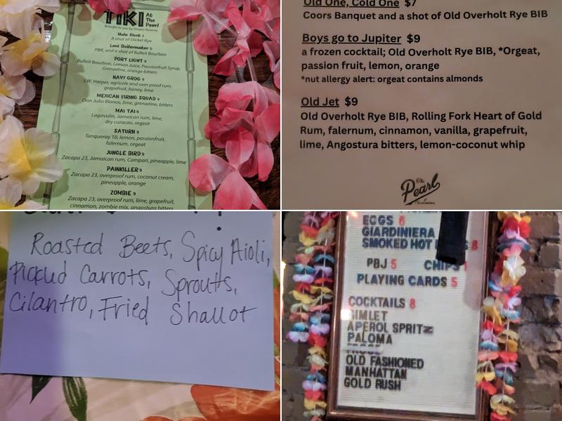 The Pearl Of Germantown Menu