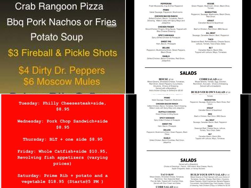 Bridgeside Links Menu