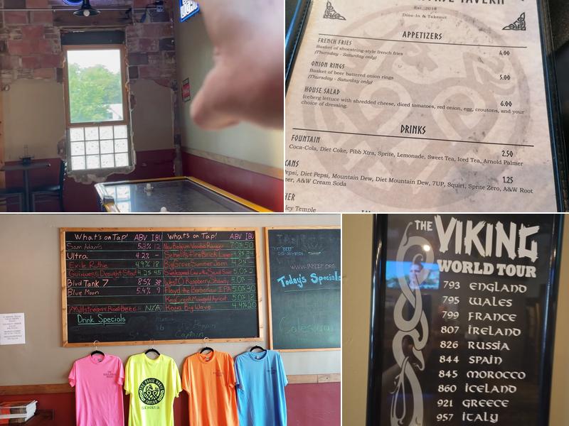 The Norse Horse Tavern Menu