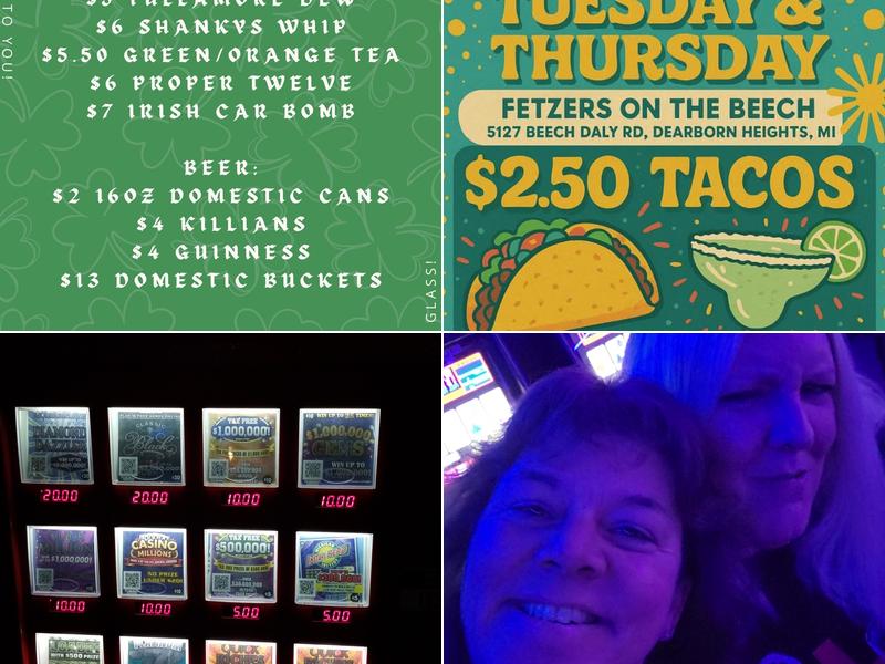 Fetzers On The Beech Menu