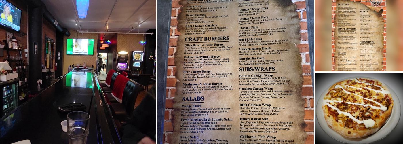 Niche Bar & Lounge Menu