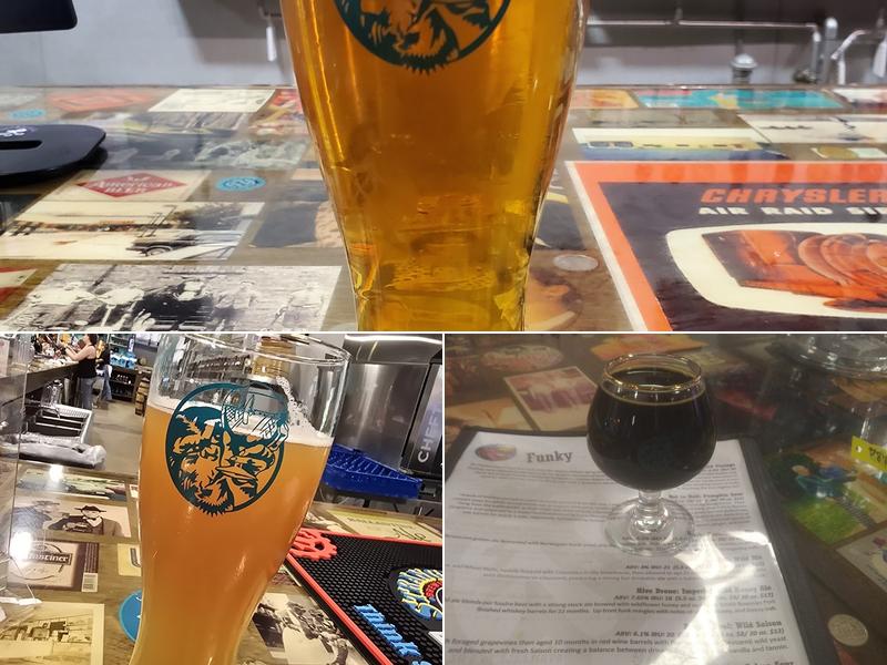 Strangeways Brewing Fredericksburg Menu