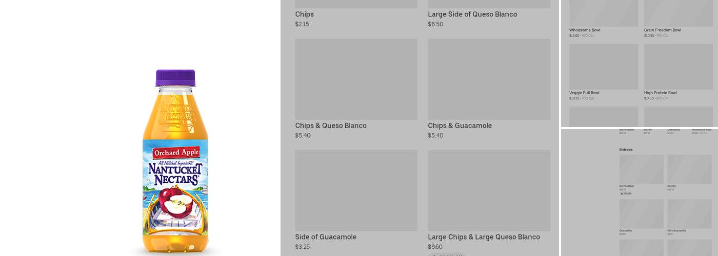Chipotle Mexican Grill Menu