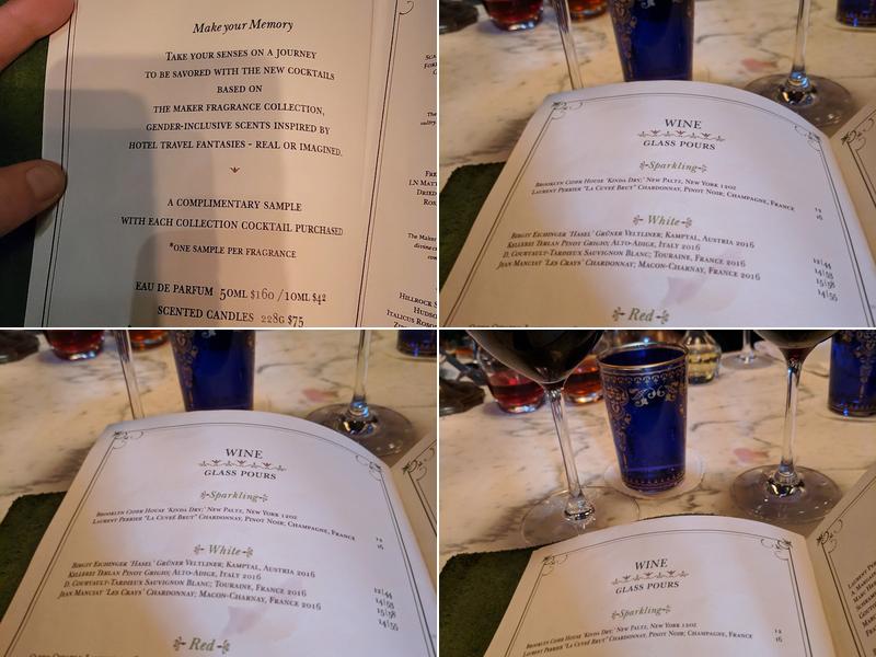 The Maker Lounge Menu