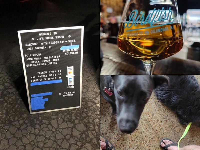 Birdfish Brewing Co. Menu