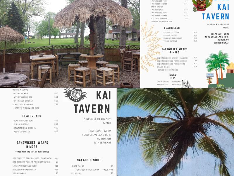 Firefly Beach Ohio Menu