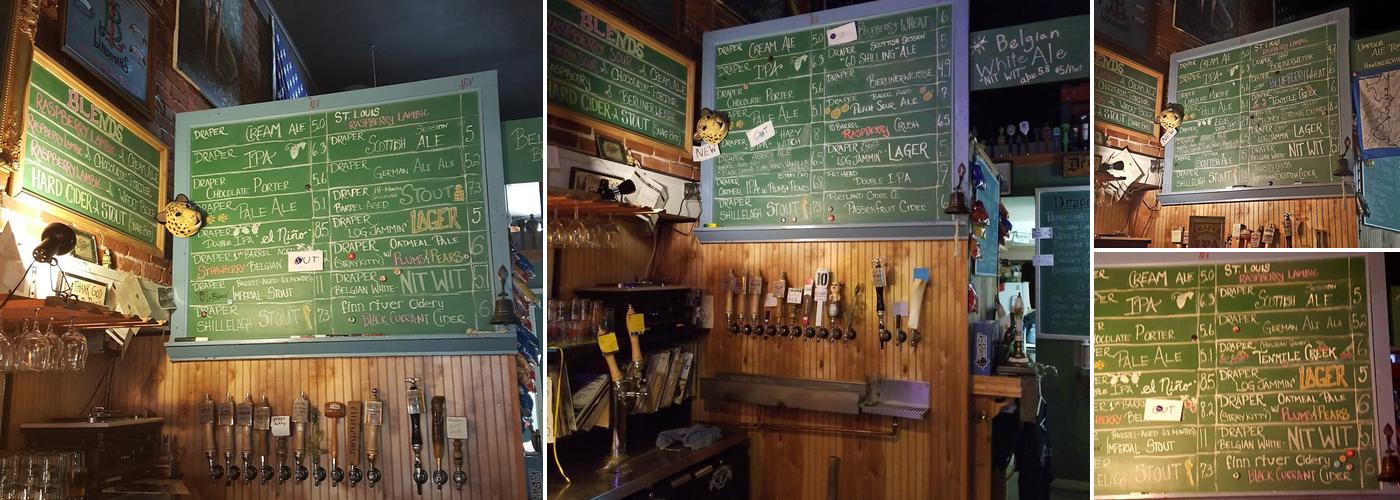 Draper Draft House Menu