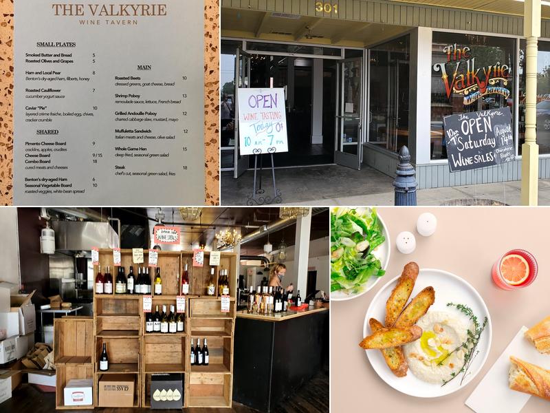 The Valkyrie Wine Tavern Menu