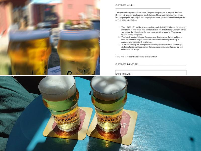 Chuckanut Brewery - South Nut Taproom Menu