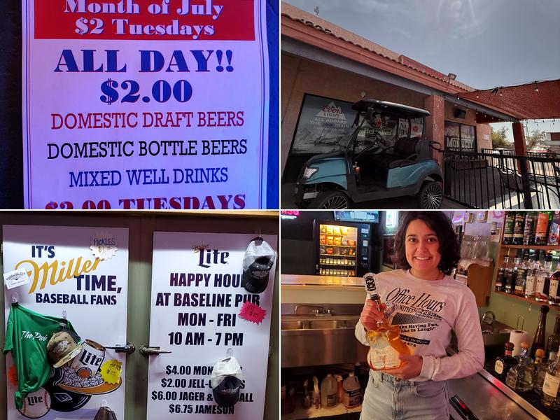 Baseline Pub Tempe Menu