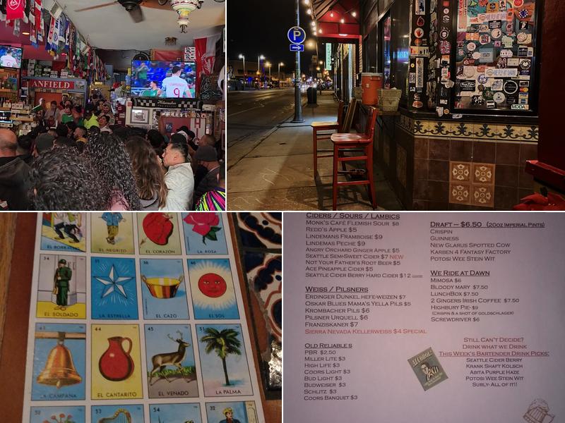 The Highbury Pub Menu