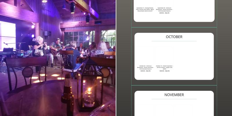 Rosewood Dinner Theater Menu