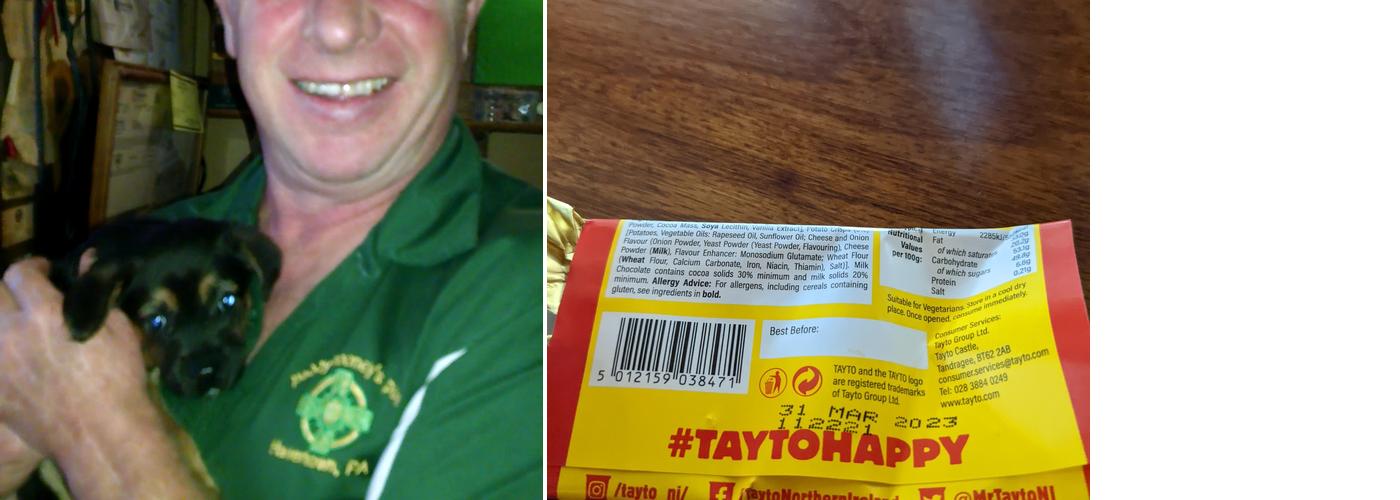 Paddy Rooneys Pub Menu