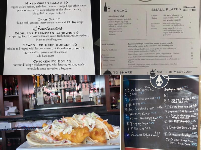 Bar Association Restaurant Menu