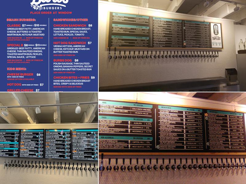 Ounces Taproom & Beer Garden Menu