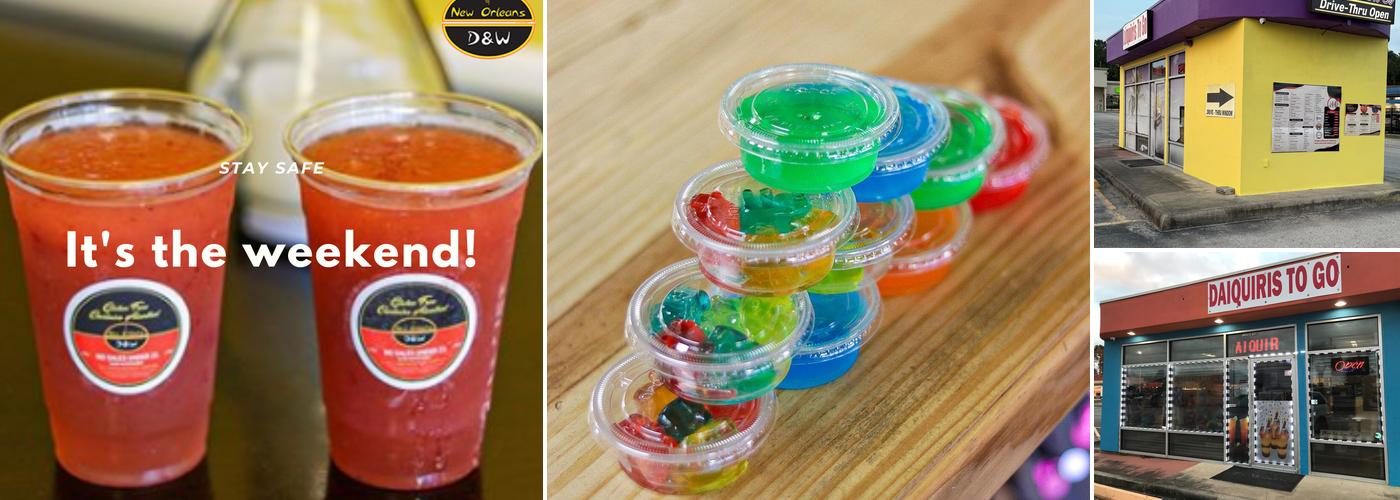 Mardi Gras Daiquiris (Poboy's Coming Soon)