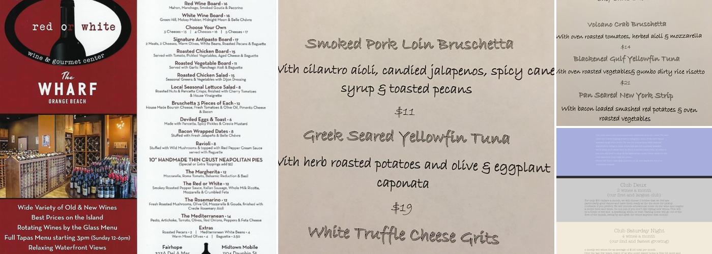 Crush Menu