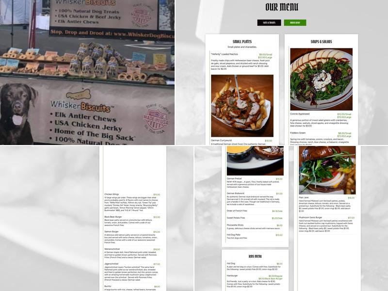 Guidon Brewing Company Menu