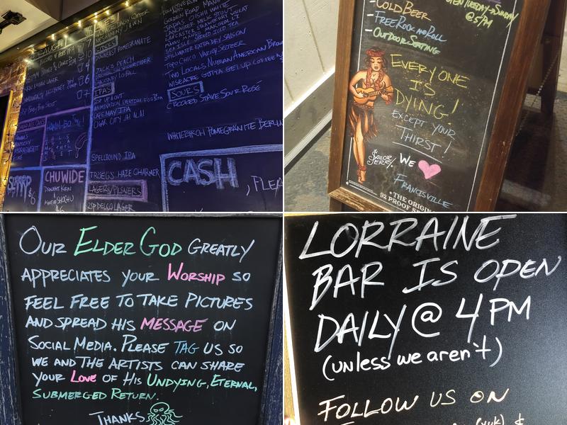 Lorraine Menu