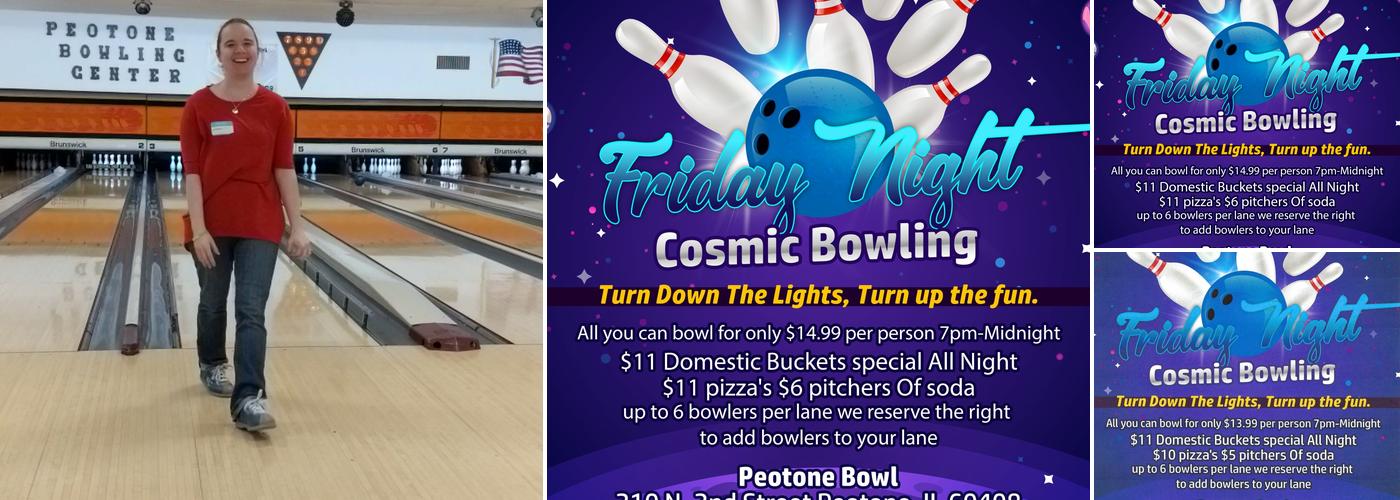 Peotone Bowling Alley Menu