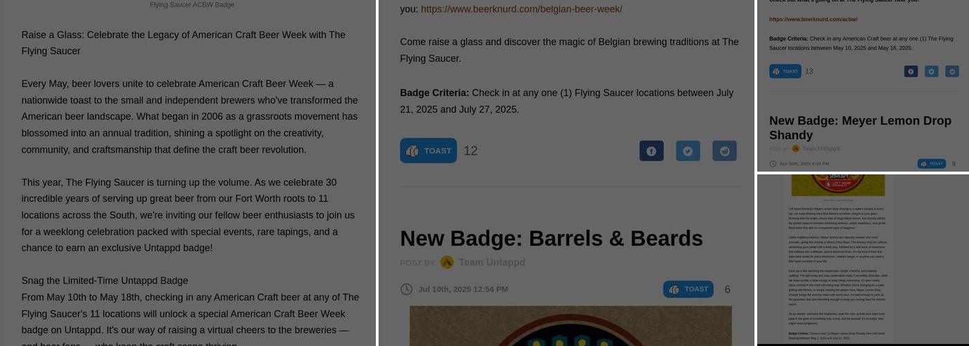 Goofy Foot Taproom and Brewery Menu